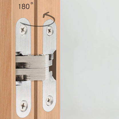 Stainless Steel 180 Degree Concealed Hinge for Cabinet Doors