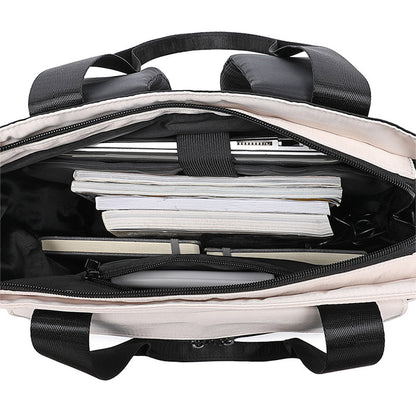 2-in-1 Laptop Tote Backpack Convertible Daypack with USB Charging Port for Work Travel Black