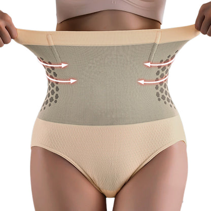 Postpartum Shapewear High Waist Tummy Control Panty Butt Lift for Women-Skin Tone