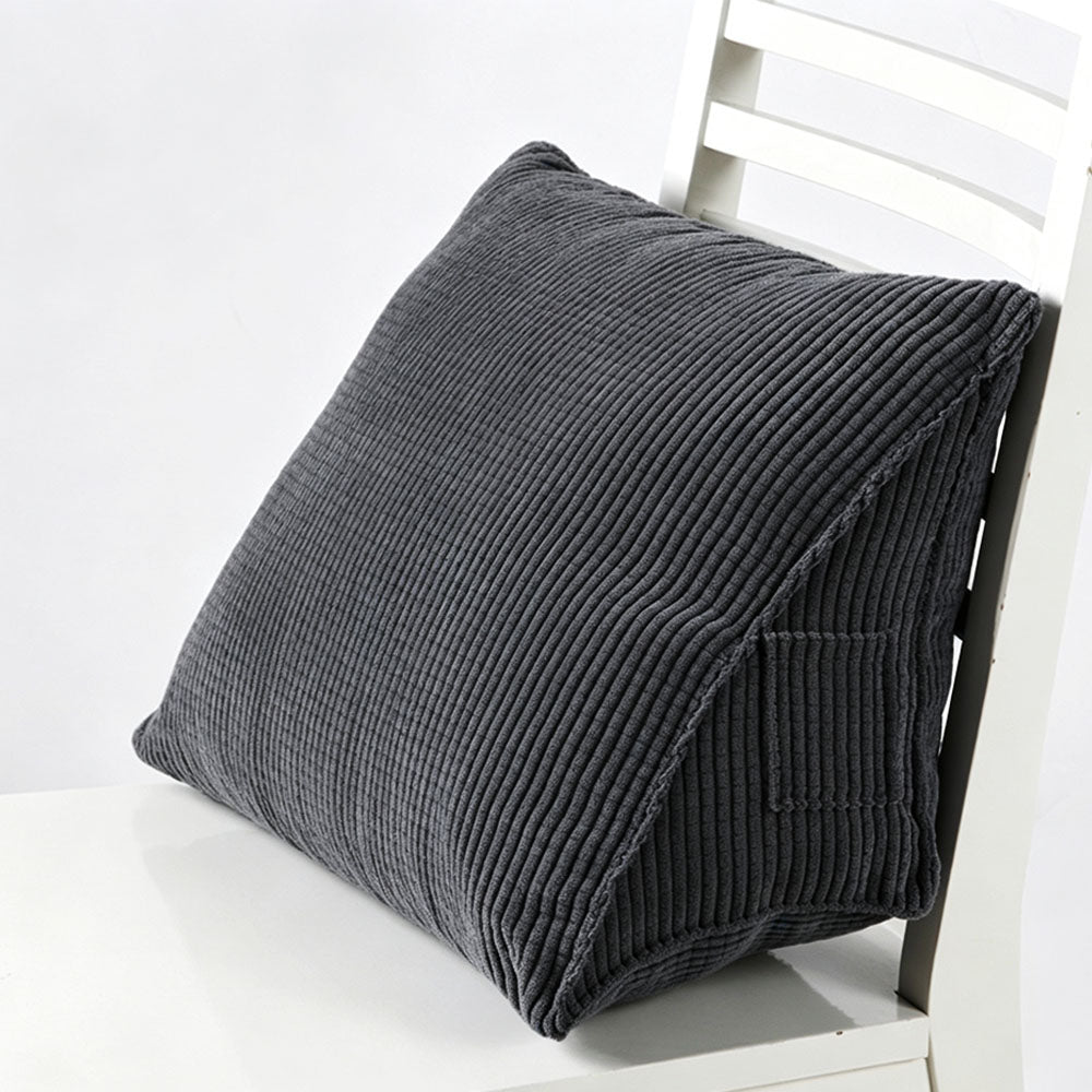 45 Degree Wedge Backrest Pillow-Grey