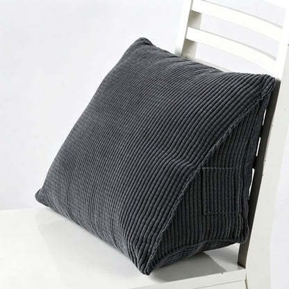 45 Degree Wedge Backrest Pillow-Grey