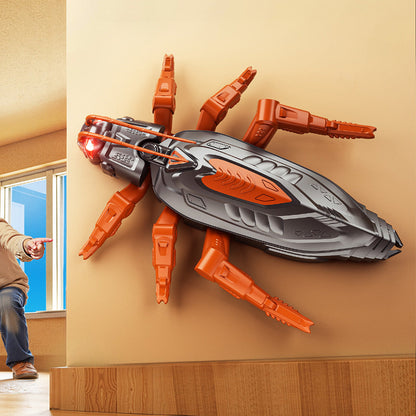 Rechargeable Wall Climbing Gecko RC Car Toy for Kids Orange