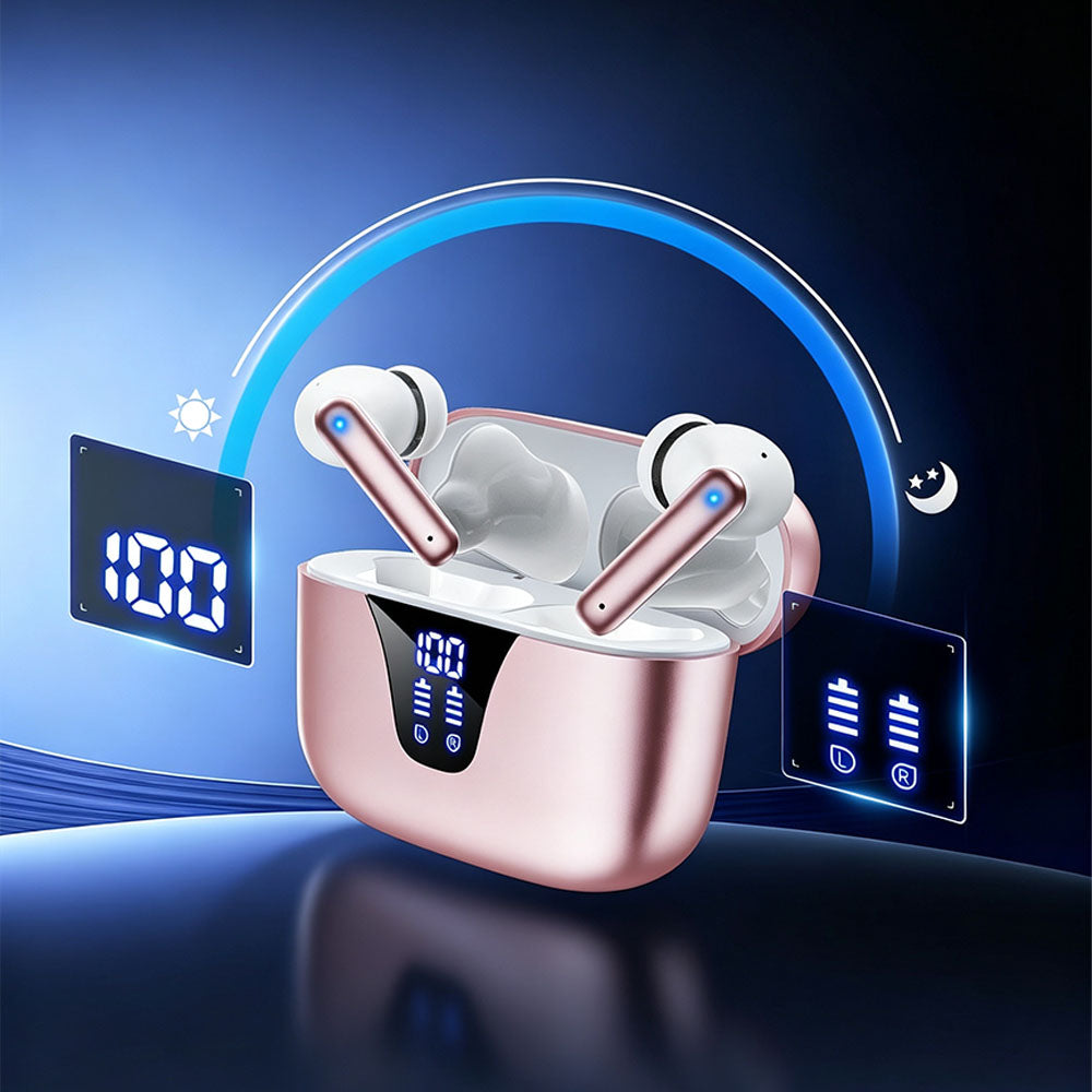 Wireless Bluetooth Earbuds Bluetooth Headphones - Pink