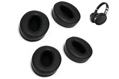 4Pcs Replacement Ear Pads for Sennheiser Headphones Black