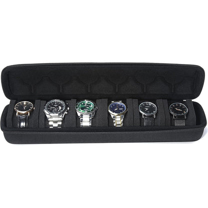Portable Watch Storage Box Travel Organizer Watch Roll Display Case Style 3