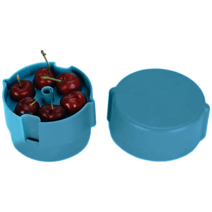 Labor-Saving Cherry Pitter Cherry Seed Remover Push Down Cherry Pitting Tool Blue