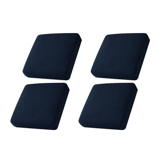 4Pcs Stretch Sofa Seat Cushion Cover Navy