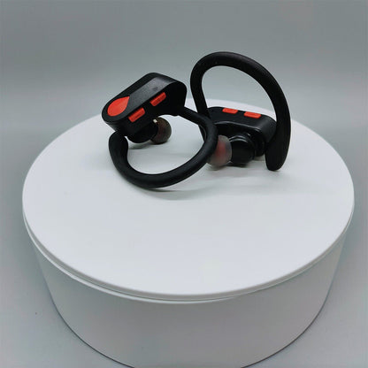Bluetooth 5.0 Stereo Headphones with Microphone Sports Over Hook Earbuds