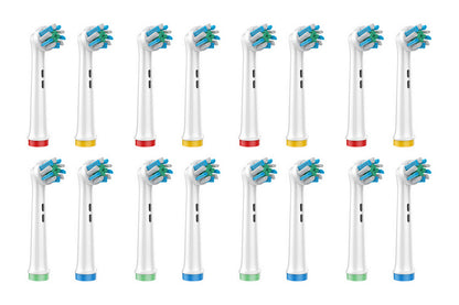 4pcs Electric Toothbrush Heads Replacement Heads Compatible with Oral and Oralby B-Style 2