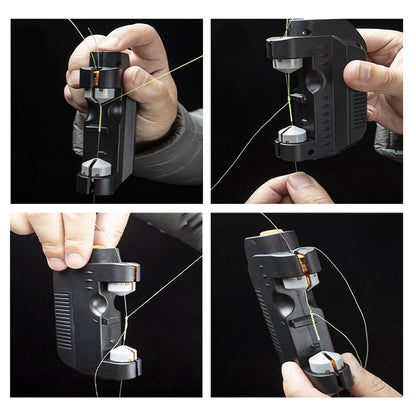 Battery Operated Electric Knotter GT/FG/PR Knot Knotting Machine Bobbin Winder Fishing Line Tool