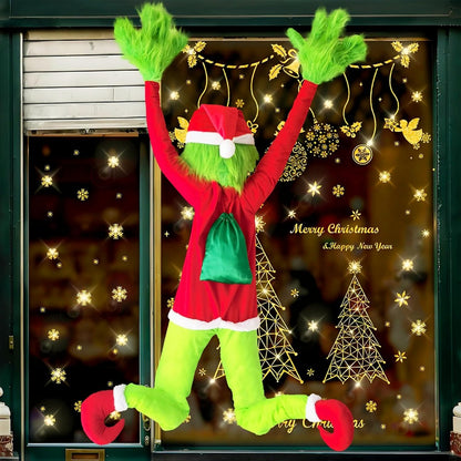 Door Hanging Ornaments Christmas Tree Topper Decorations Xmas Party Gift -Style 2