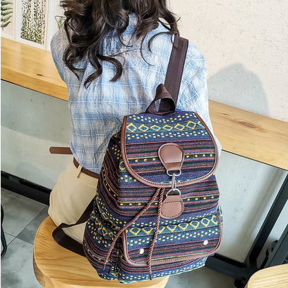 Boho Travel Backpack Women's Backpack Fashion Backpack Style 1