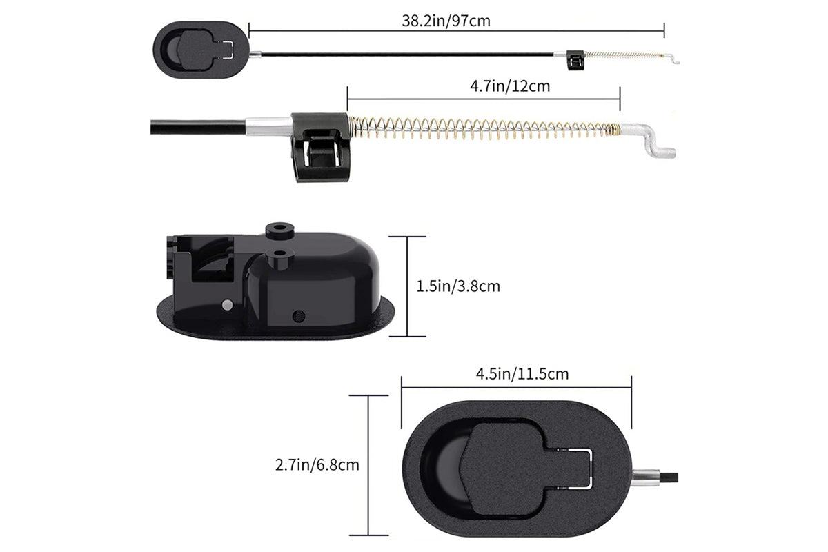 Metal Recliner Handle Lever Trigger Replacement for Lounge Chair