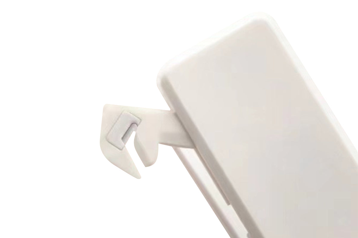 Portable USB Rechargeable 2-In-1 Handheld Heated Vacuum Sealer Cutter Plastic Bags Food Storage Freshness-White