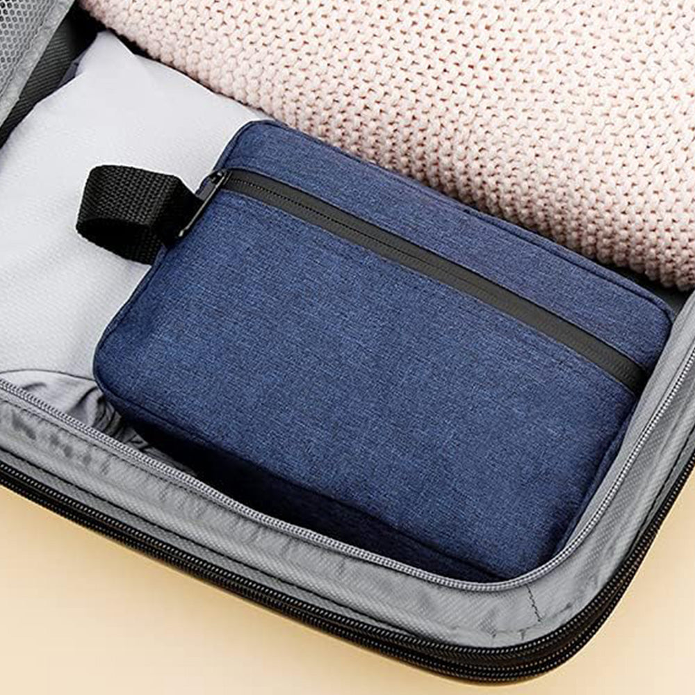 Travel Toiletry Bag Cosmetic Organizer for Women Men-Navy