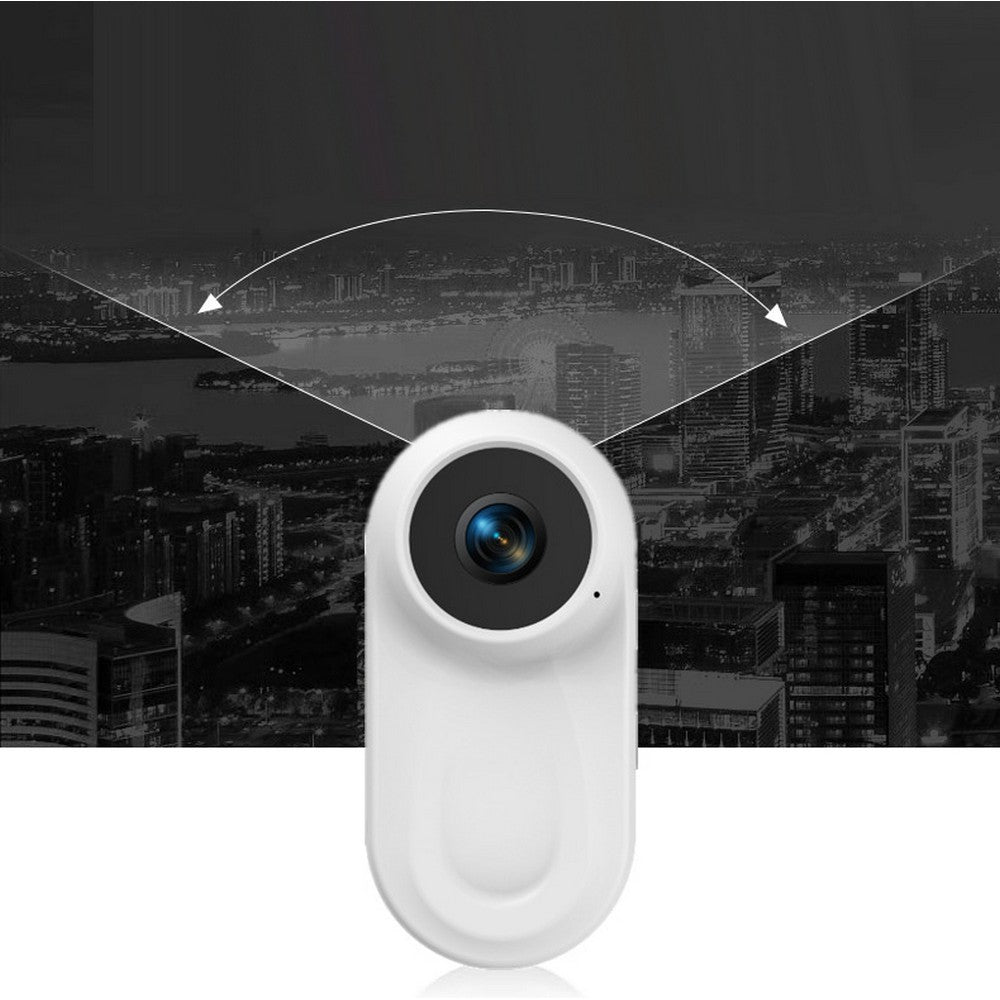 1080P Mini Body Camera Mini Body Camera for Traveling and Motorcycle-white