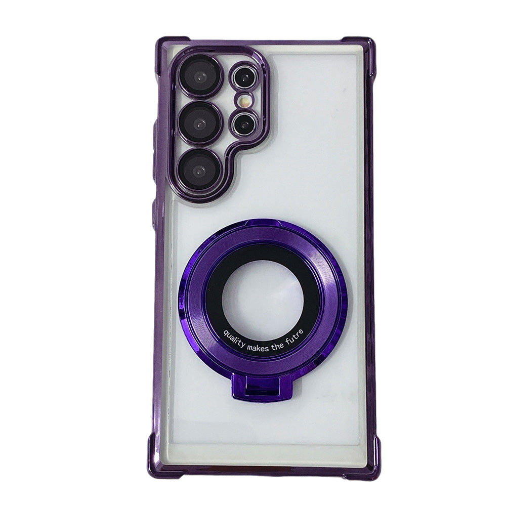 Shockproof Stand Case for Samsung Galaxy S26 Ultra - Purple