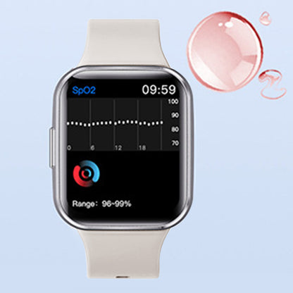 Smart Watch Fitness Tracker Heart Rate 25 Sport Modes for Men Women Waterproof-Silver