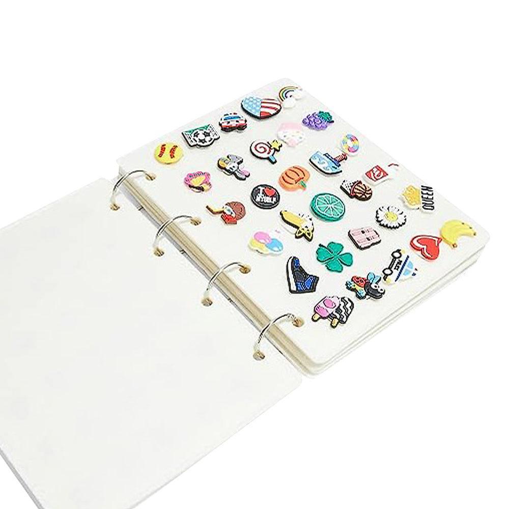 Shoe Charms Organizer Charms Display Holder White