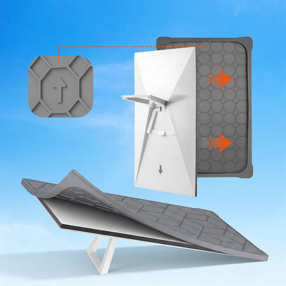 Silicone Shockproof Protective Cover for Starlink Mini - Grey