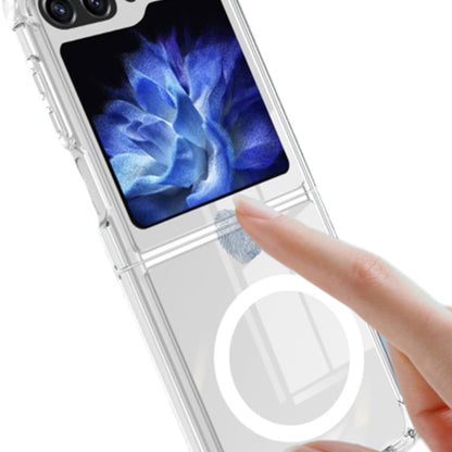 For Samsung Z Flip Clear Slim Shockproof Cover Transparent Protective Case