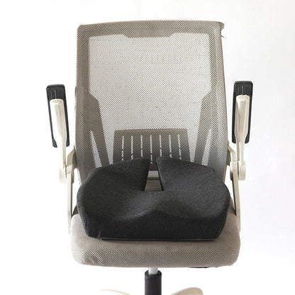 Ergonomic Seat Cushion for Office Chair Long Sitting Pad Pillow for Gaming Chair and Car Seat Dark Gray