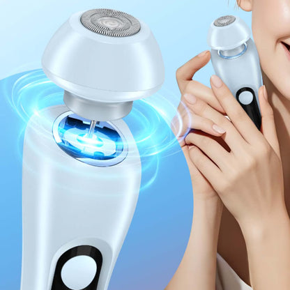 Cordless Electric Hair Trimmer Rechargeable Women Hair Trimmer-Blue