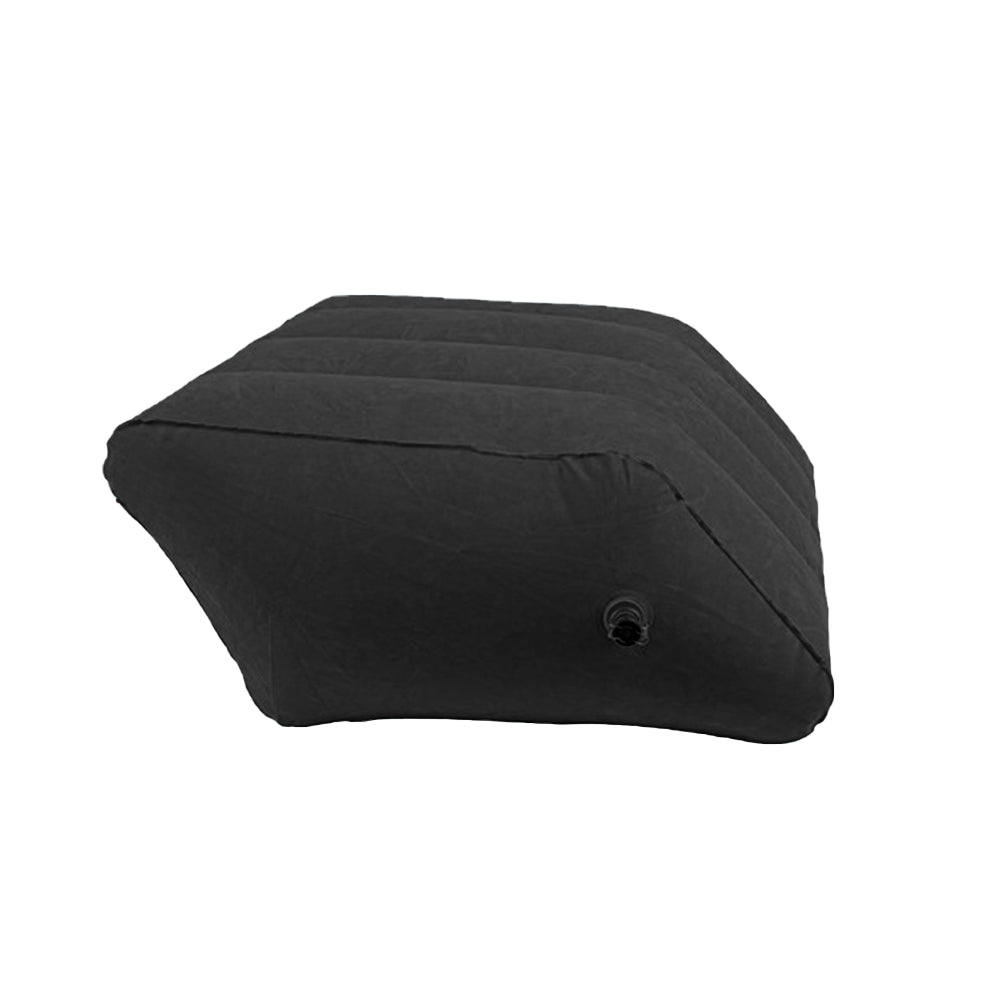 Wedge Pillow for Sleeping Inflatable Leg Elevation Pillow Leg Support Pillow for Ankle Foot Rest Black