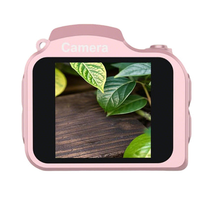 Mini Keychain Camera 4K Digital Camera Pocket-Sized Camera for Birthdays Gifts -Pink