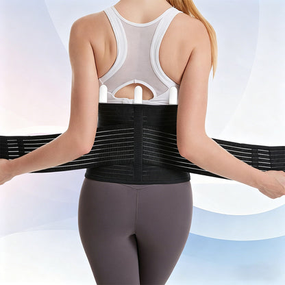 Bamboo Charcoal Fiber Belly Band Postpartum Abdominal Binder for Women-Black