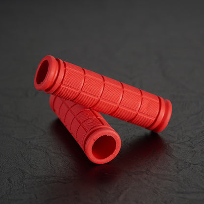 2PCS Bicycle Handle Bar Grips Rubber Grips For BMX MTB Cycle Road Mountain Bike-Red