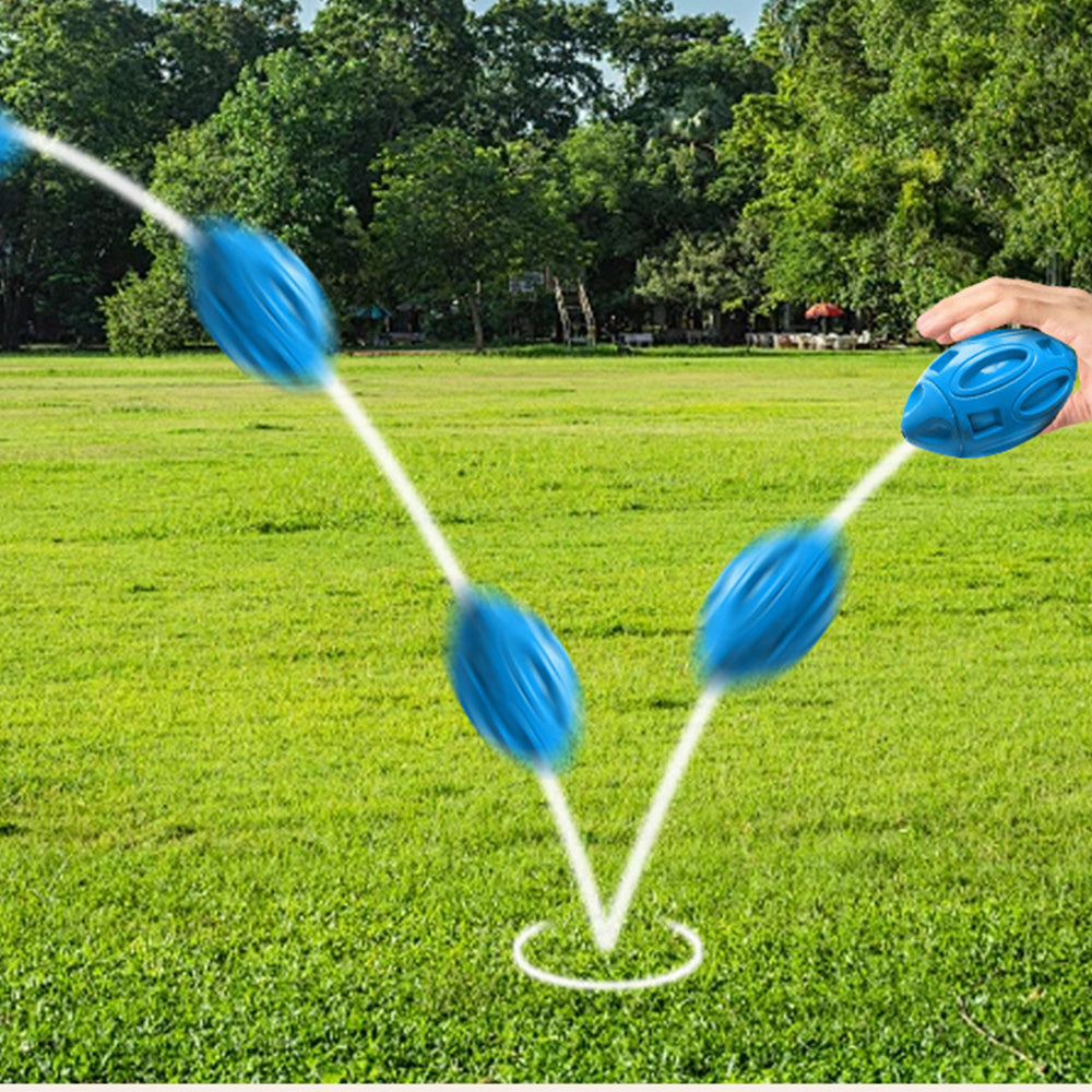 Puppy Chew Ball With Squeaker Dog Chew Toys Squeaky Dog Toys For Aggressive Chewers Blue