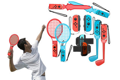 10 In 1 Sports Accessories Kit for Switch and Switch OLED