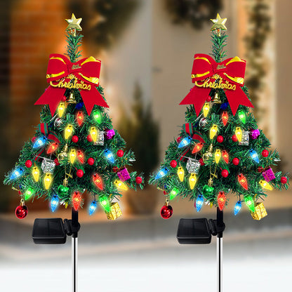 Christmas Tree Outdoor Solar Lights ¨C Waterproof Yard Garden & Lawn Decoration Style 2