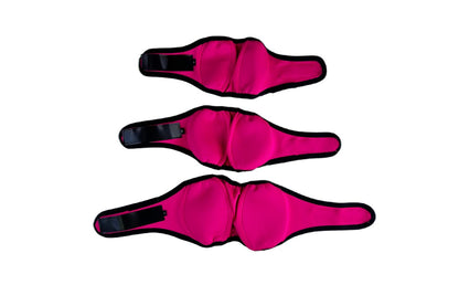 Dog Ear Muffs Noise Protection Calming Hoodie Dog Ear Covers for Noise Anxiety Relief -Pink