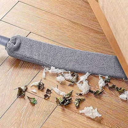 Retractable Gap Dust Cleaner Washable Bendable Dust Cleaning Tool for Under Appliances Furniture Couch Fridge