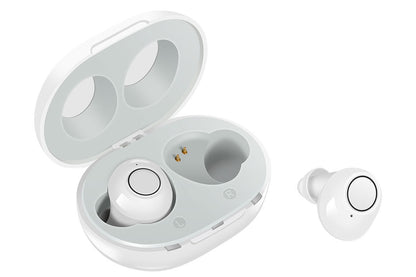 Hearing Aid Invisible Digital In-Ear Enhancer Sound Voice Amplifier Rechargeable-White