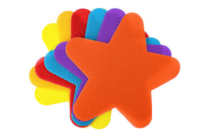 48PCS Carpet Spot Markers Sit Dot Circle Classroom Easy Teach Tool Game for Teachers -Star