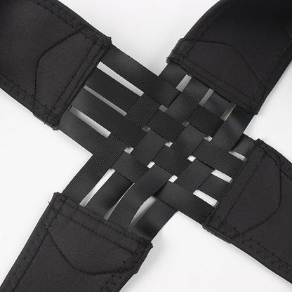 Adjustable Back Posture Corrector Low Back Support Shoulder Brace Belt for Women Men