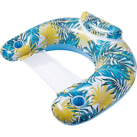 Inflatable Pool Float Chair Water Hammock Pool Lounge Style 2