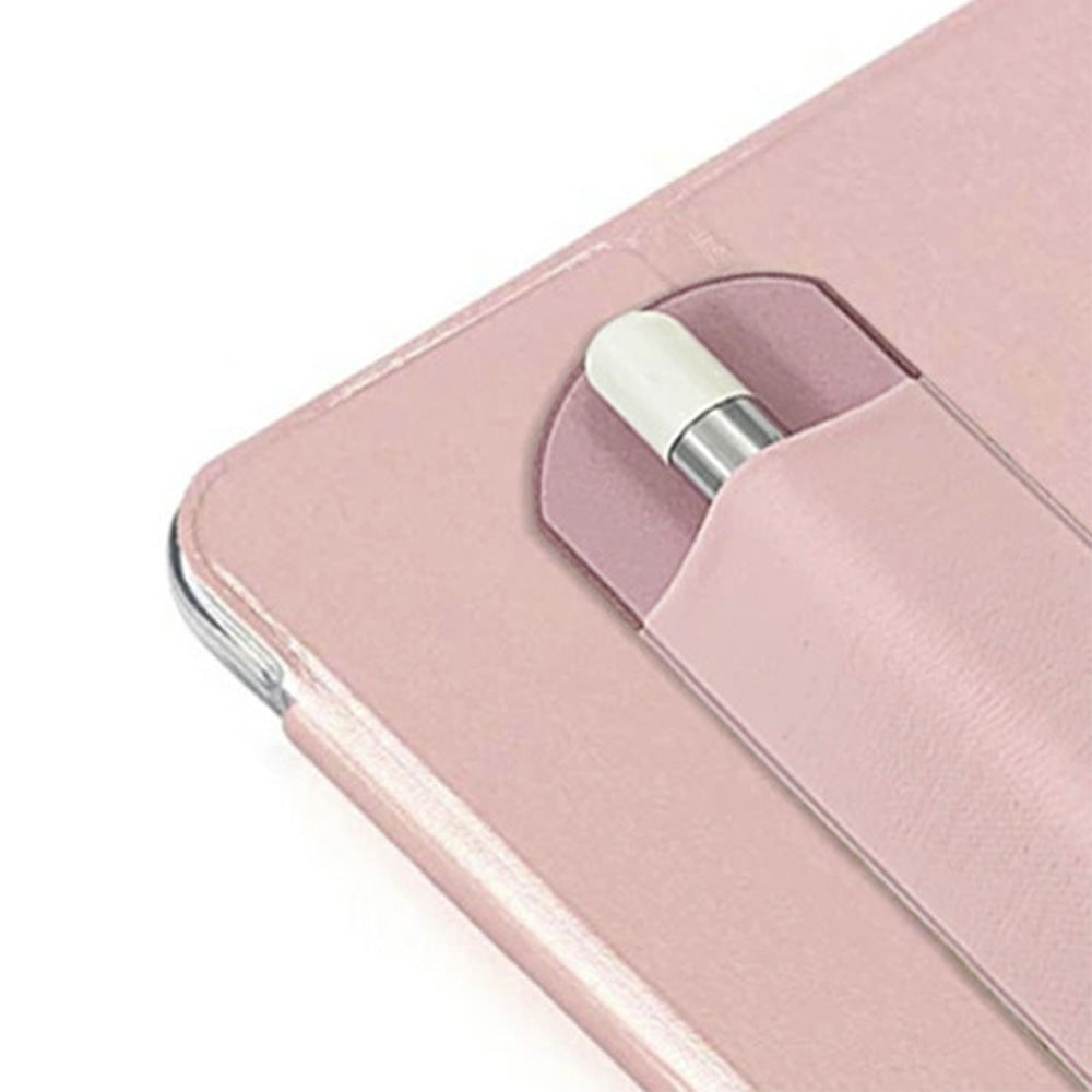 2Pcs Stylus Holder Adhesive Pen Sleeve for Apple Pencil Capacitive Pen-Pink