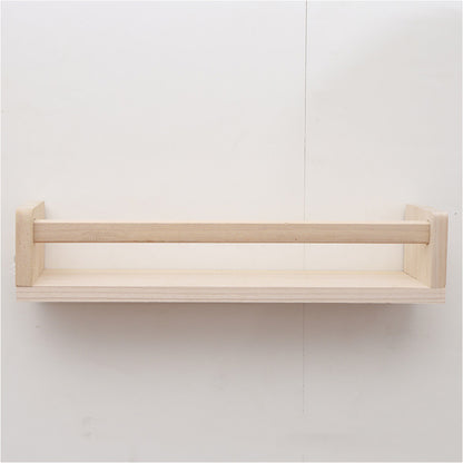 3 Pack Floating Wall Mounted Book Display Shelves - Beige