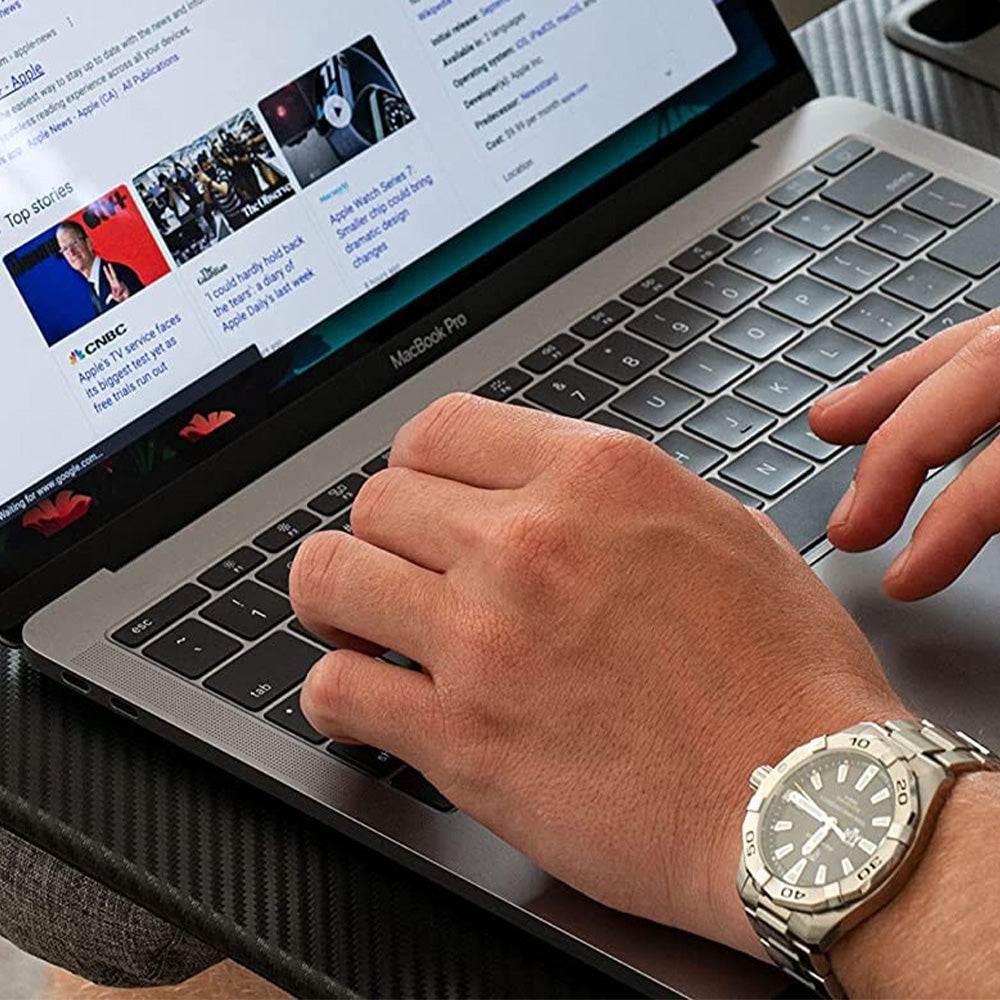 Laptop Lap Desks for Adults Portable Laptop Desk with Mouse Pad and Phone Holder-Black