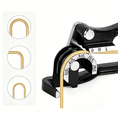 3 in 1 Tube Bender 180 Degree Brake Line Bender for 6 8 10mm Pipe-Black
