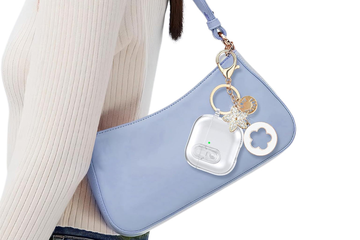 Earphones Case Compatible with Apple Airpods 4 Soft TPU Clear Earbuds Case-Clear