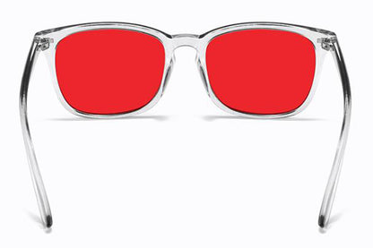 Sleep Glasses Blue Light Blocking Glasses for Gaming Working Sleeping-Transparent