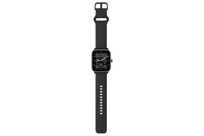 Bluetooth Calling Smartwatch with 1.85 Inch Display Fitness and Health Tracking for Men and Women -Black