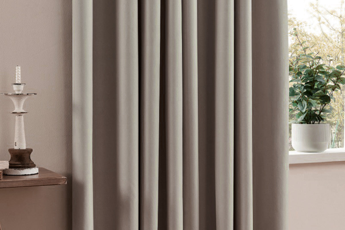 100 Percent Blackout Curtain Panel - Khaki