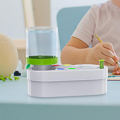 Paint Brush Cleaner Paint Station Art Supplies for Kids-Green