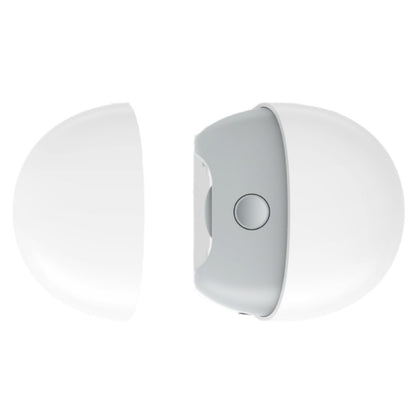 Electric Automatic Nail Clipper With Light And Nail Scraps Storage For Adult-White